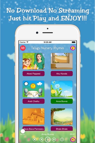 50 Top Telugu Kids Nursery Rhymes screenshot 2