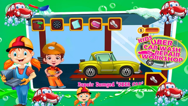 Kids Uber Car WorkShop - Kids Car Mechanic(圖3)-速報App