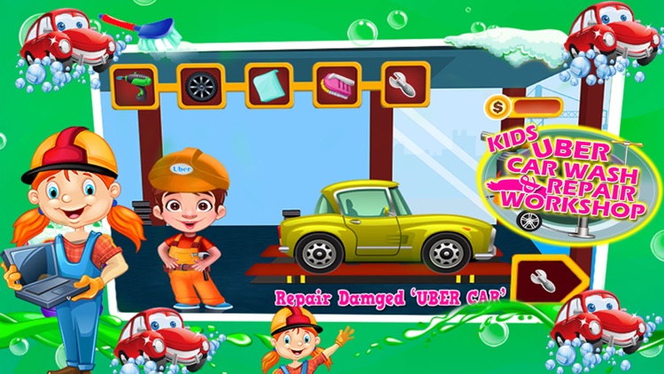 Kids Uber Car WorkShop - Kids Car Mechanic