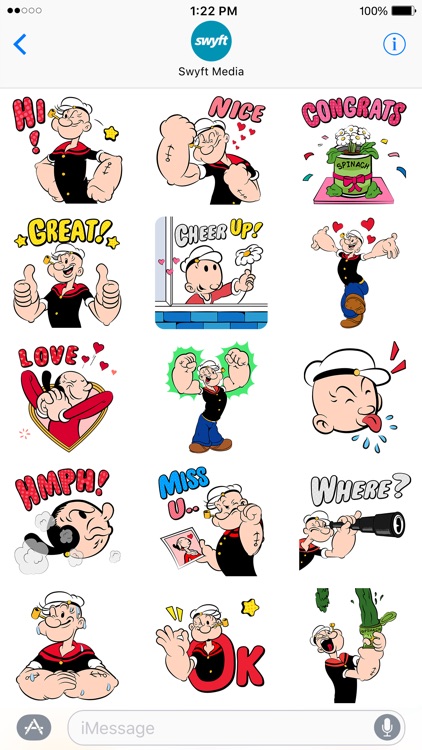 Popeye: Animated Stickers & GIFs screenshot-3
