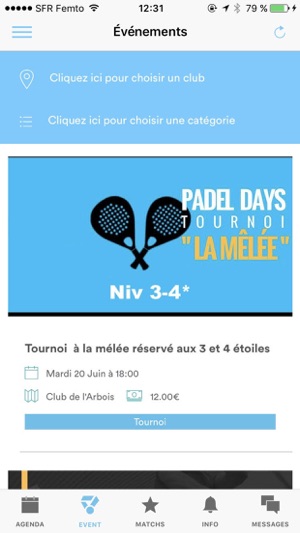 Winwin Padel Apps(圖2)-速報App