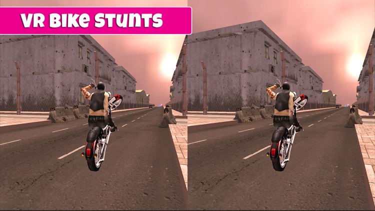 VR Extreme Bike Rider: Highway Stunt Racing