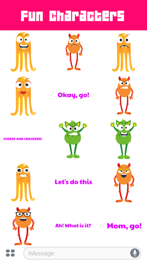 Monster Mash Emoji Stickers(圖2)-速報App