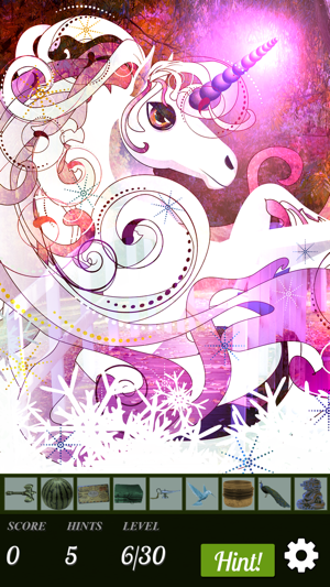 Hidden Object - Unicorns Illustrated(圖3)-速報App