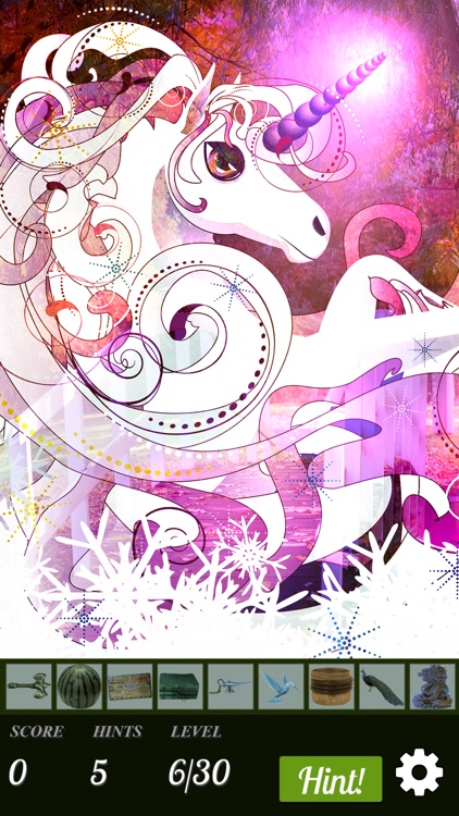 Hidden Object - Unicorns Illustrated