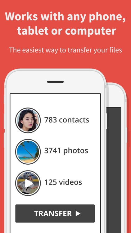 FotoSwipe: File Transfer, Contacts, Photos, Videos