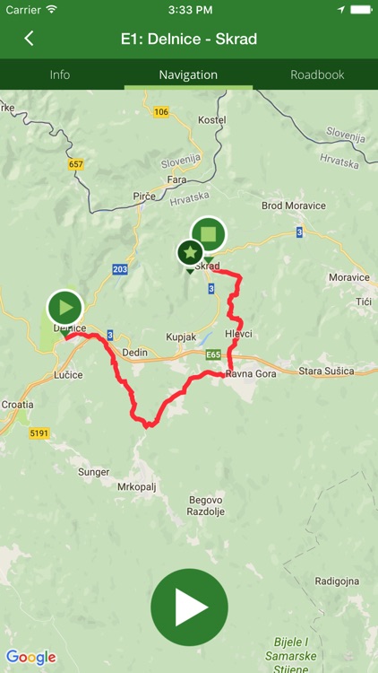 Gorski kotar Bike screenshot-3