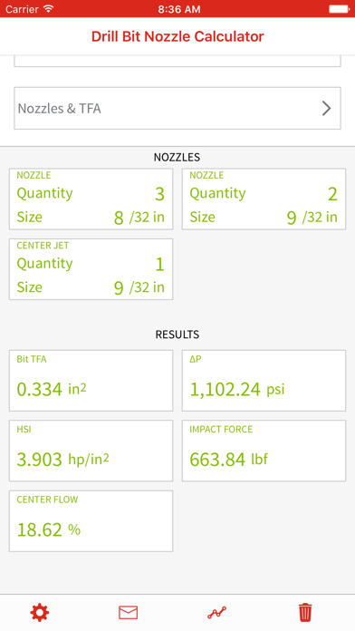 How to cancel & delete Drill Bit Nozzle Calculator from iphone & ipad 2