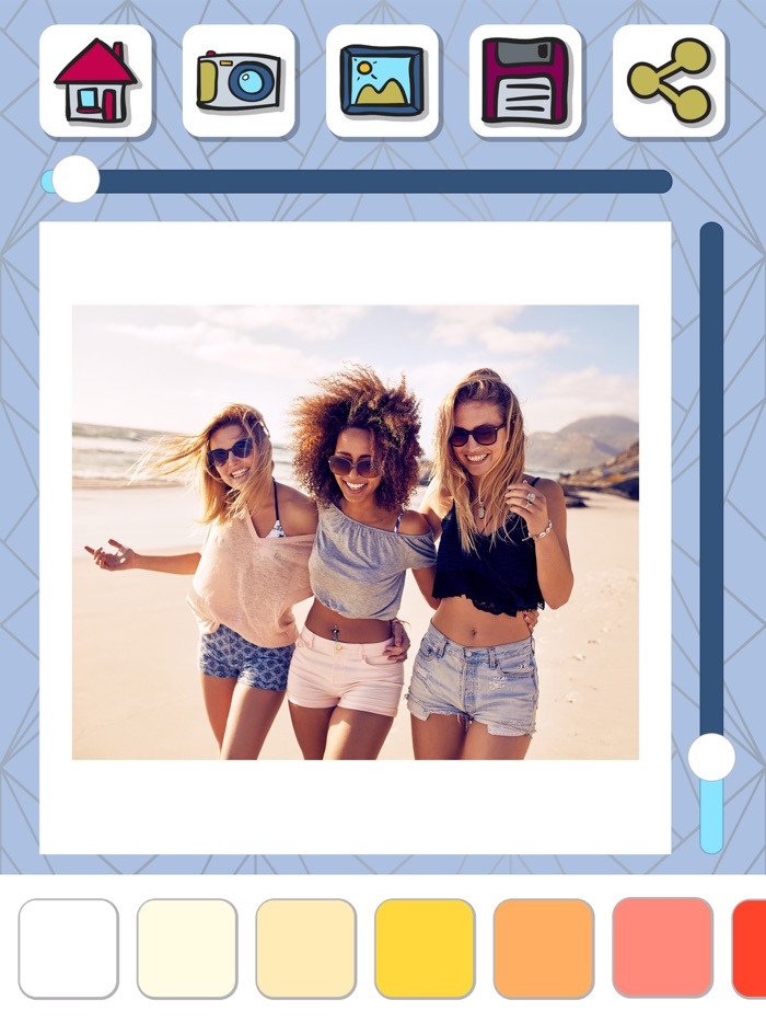 White frames for Insta  Square photo frame – Pro