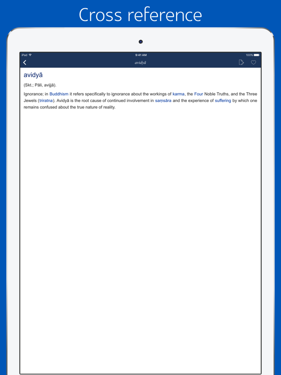 Screenshot #6 pour Buddhism Dictionary - combined version