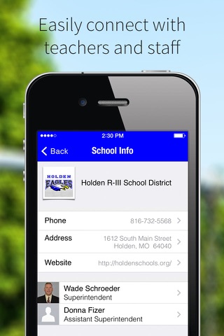 Holden Schools screenshot 2