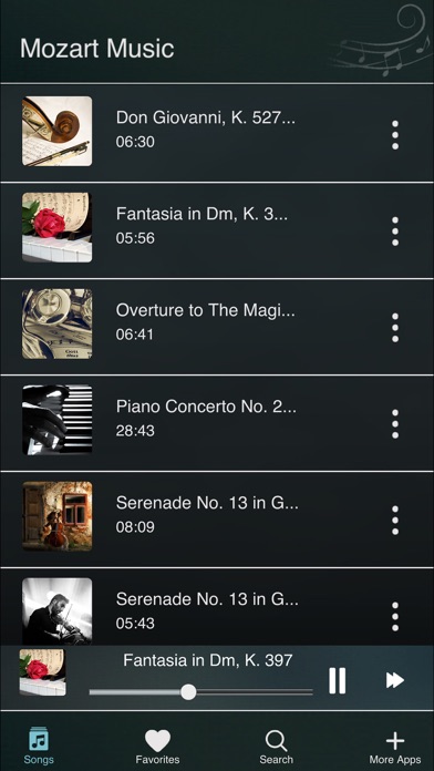 How to cancel & delete Wolfgang Amadeus Mozart: Classical Music from iphone & ipad 1