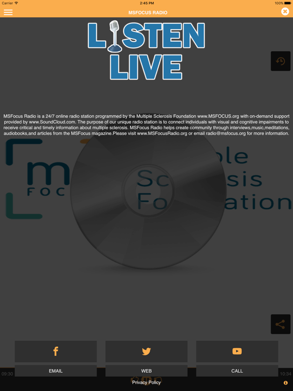 Screenshot #6 pour MSFocus Radio