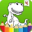 Dinossauros pintura juego icon
