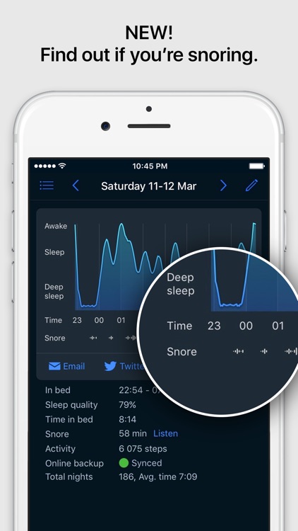 Sleep Cycle alarm clock screenshot-3