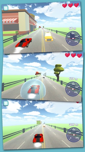 Turbo Cars 3D Dodge Game - Pro(圖2)-速報App