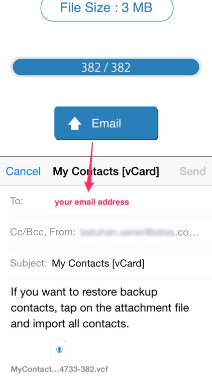 My Contacts Backup Pro