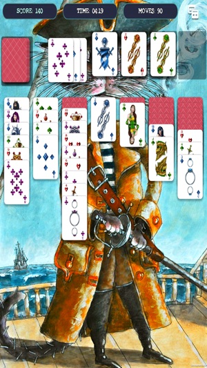 Solitaire - Cat Pirate Portrait(圖3)-速報App