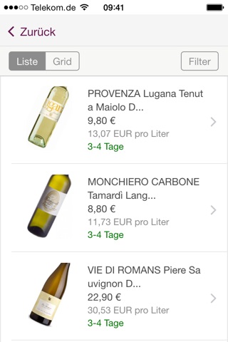vineola.de - Weine aus Italien screenshot 3
