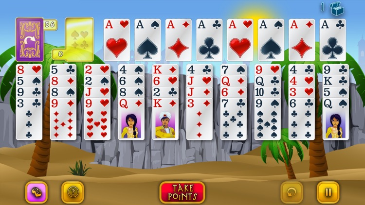 Forty Thieves Solitaire Gold