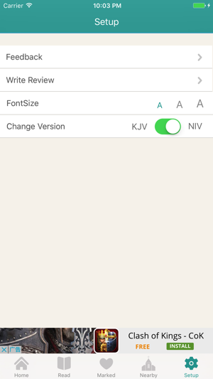 Bible - Daily reading KJV and NIV(圖4)-速報App