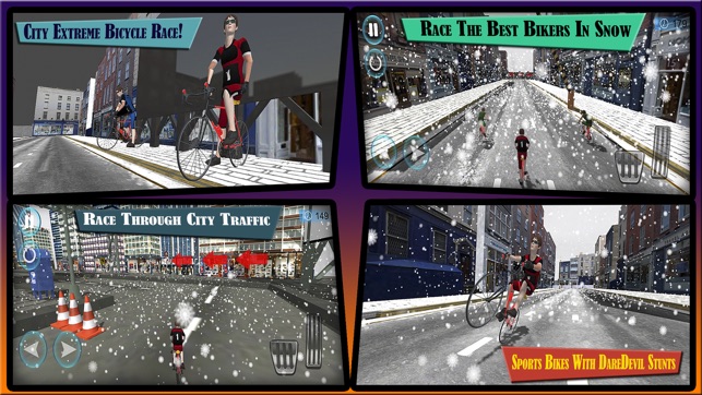 Real Crazy Bicycle Race: Extreme Traffic Ride(圖1)-速報App