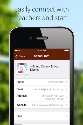 Grand County School District screenshot 2