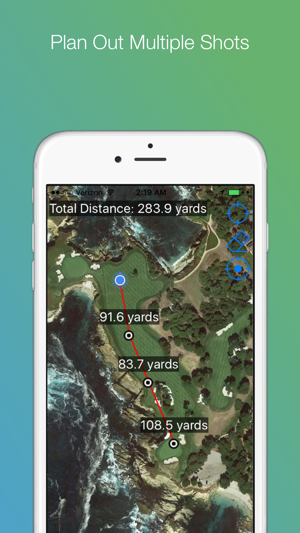 Golf GPS Range Finder Pro(圖2)-速報App