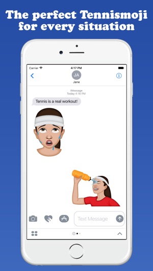 TennisMoji - Tennis Emoji Keyboard(圖4)-速報App