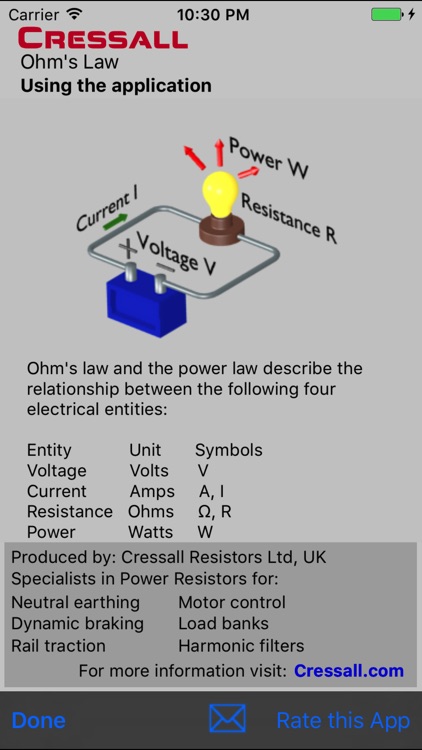 Ohm's Law & Power Law Calculator