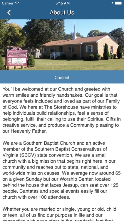 God's Storehouse Baptist Church - Richmond, VA