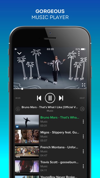 iMusic - Ulimited Music Video Player & Streamer