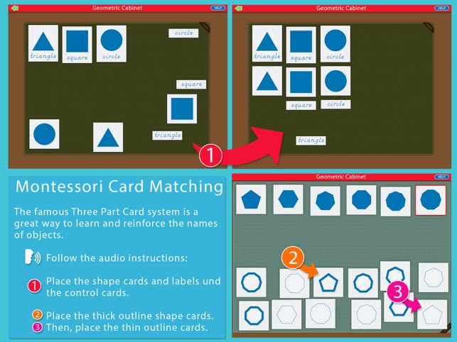 Geometric Cabinet - Montessori Math for Children(圖5)-速報App