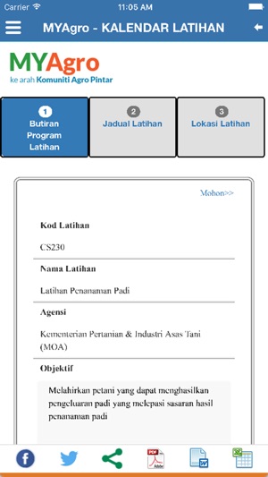 MYAgro Kalendar Latihan(圖4)-速報App