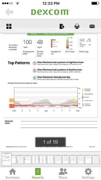 Dexcom CLARITY Reports screenshot-4