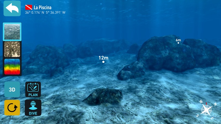 Tarifa Scuba Diving by Ocean Maps