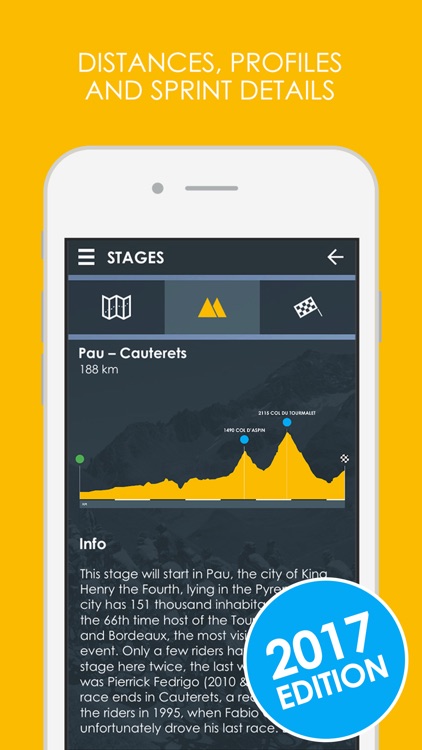 Cycling App - 2017 Live edition