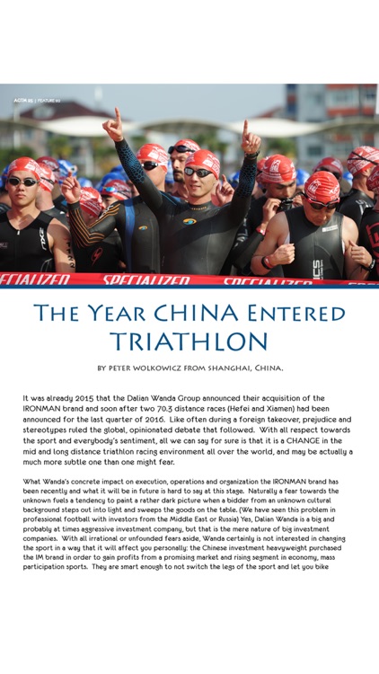 Age Group Triathlete Magazine