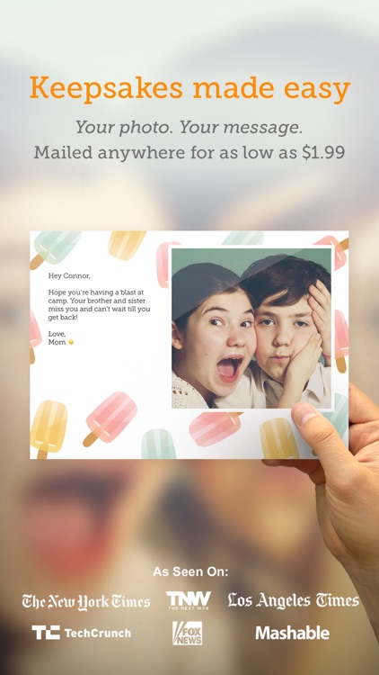 Postagram: Print & Send Photo Postcards