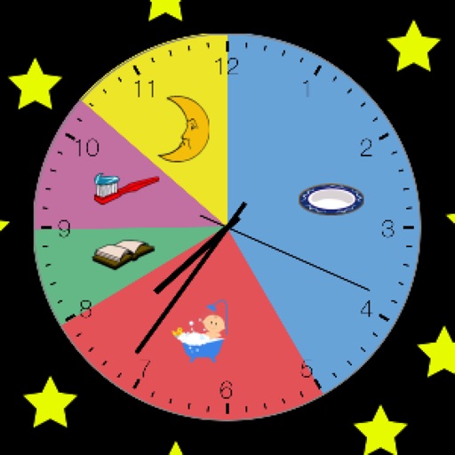 Kids Clock: A Visual Activity Clock for Kids