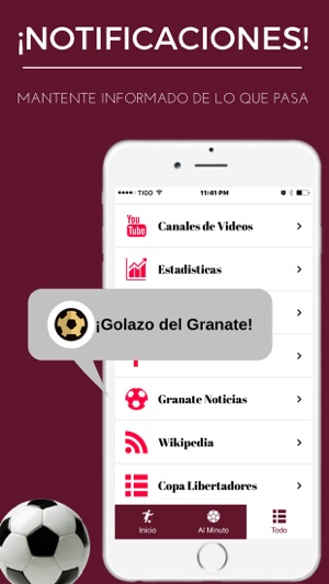 App Granate - Futbol de Lanús Argentina(圖3)-速報App