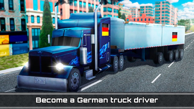 German Euro Truck Driving Simulator 3D(圖1)-速報App