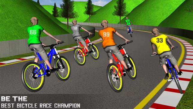 Bmx Bicycle Racing - Freestyle Bicycle Race Game(圖2)-速報App