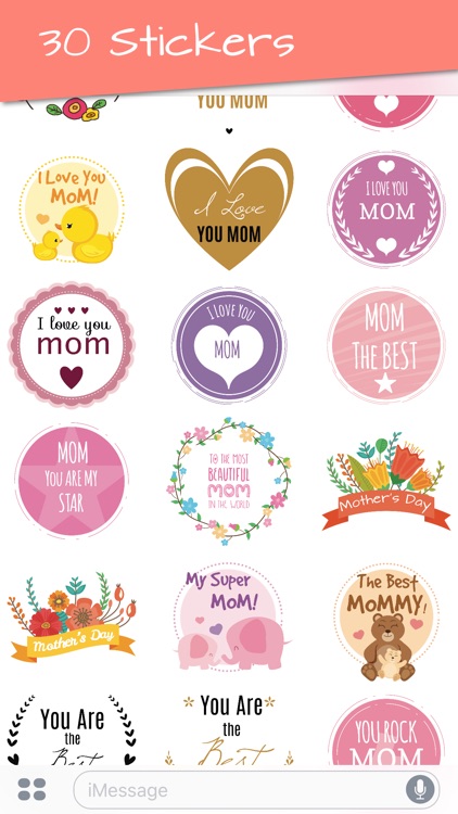 Mother's Day 2018 Stickers