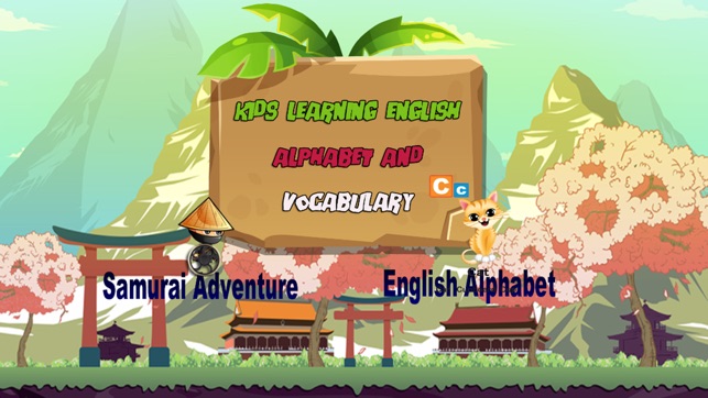 Samurai Spinner Wheel Adventures English Alphabet(圖1)-速報App