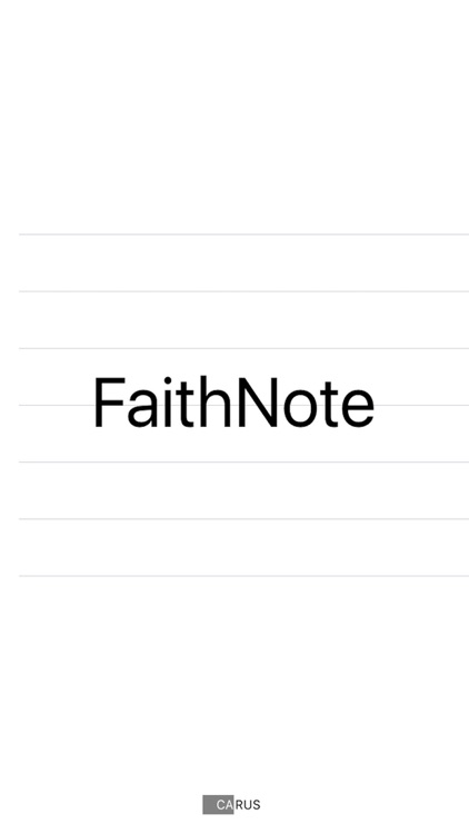 FaithNote