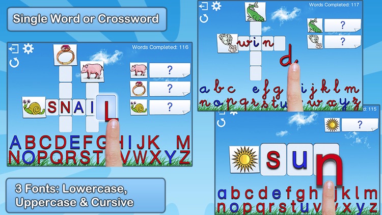 Montessori Crosswords - Fun Phonics Game for Kids