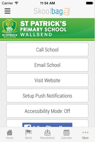 St Patrick's Primary School Wallsend - Skoolbag screenshot 4