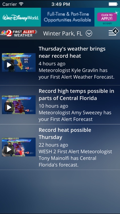 WESH 2 First Alert Weather screenshot-3