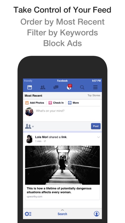 Friendly for Facebook